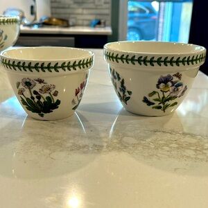 - Botanic -Garden set of Pudding Bowls - Made in Britain